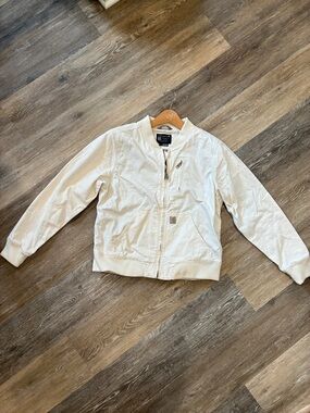 Carhartt Women's Cream Bomber Jacket